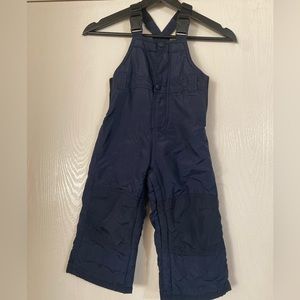 Gap Navy Blue Infant 18-24 mths Snow Bib Snowsuit Overalls